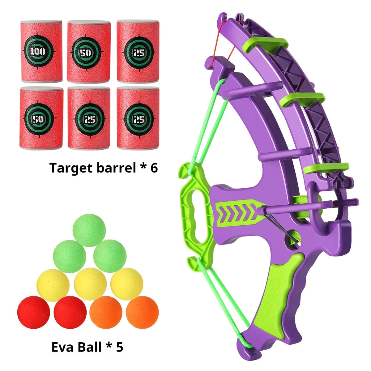 Kids Montessori Sticky Ball Dartboard Slingshot Target Educational Game