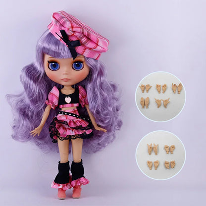 ICY DBS Blythe Doll Tan Skin Matte Face 1/6 BJD Joint Body Neo BL2240