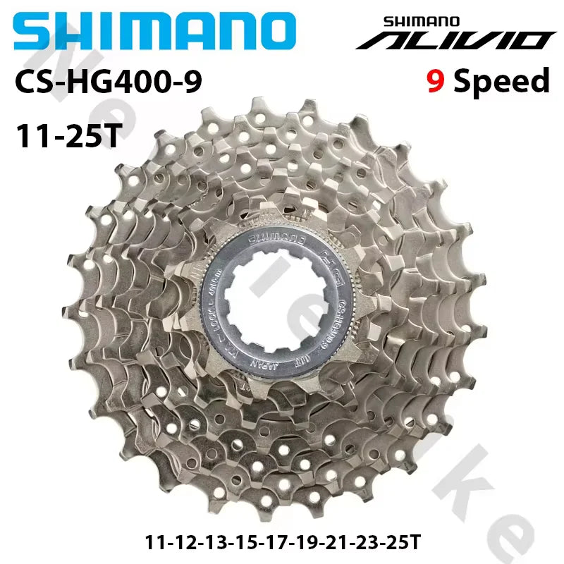 Shimano Alivio Cassette 9 Speed MTB Freewheel 11-25T 11-28T 11-32T 11-34T