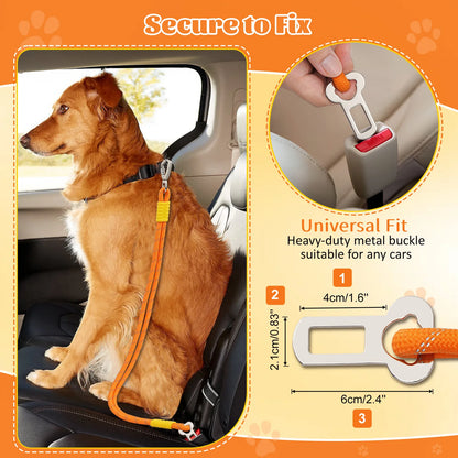 Pet Dog Car Seat Belt Adjustable Safety Harness Travel Restraint Lead
