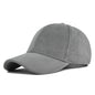 Men Women Suede Baseball Cap Retro Snapback Autumn Winter Hip Hop Hat