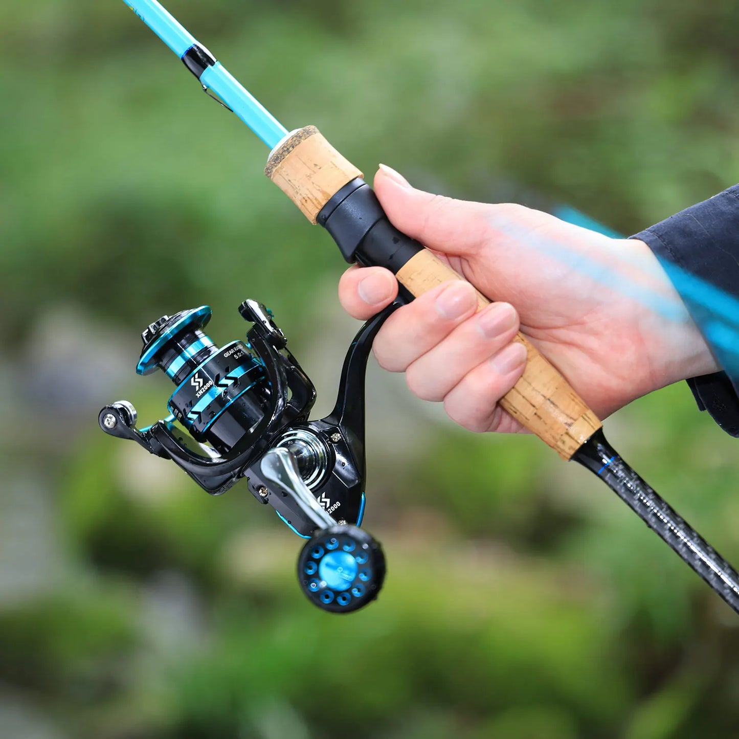 Spinning Fishing Reel Sougayilang 2000-7000 12+1BB 16kg Drag with Line