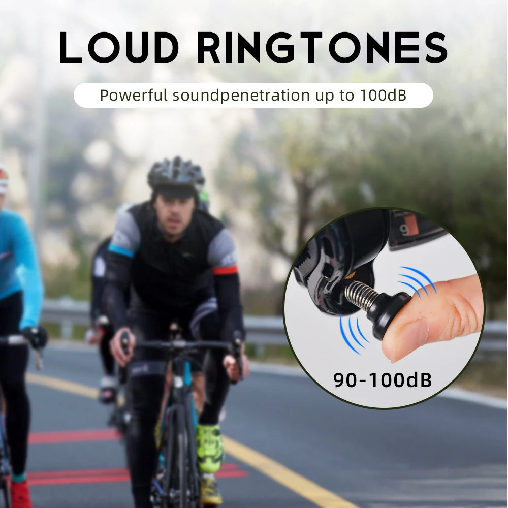 110dB Bell Loud Bicycle Horn Alloy Handlebar Bike MTB Cycling Sound