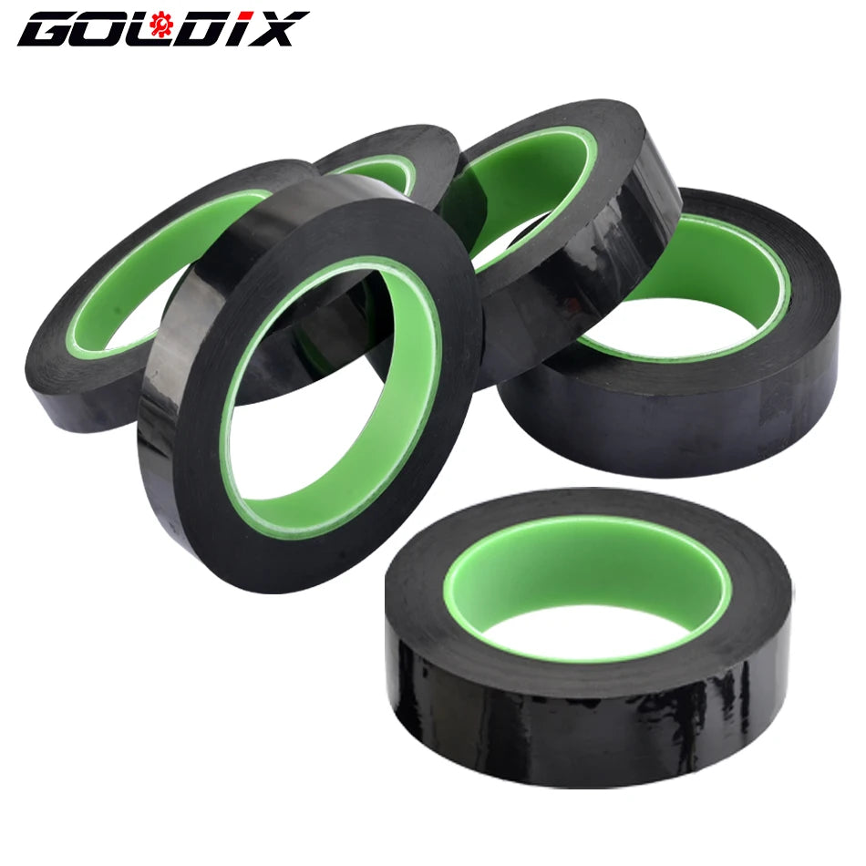 GOLDIX 50m Tubeless Rim Tape for MTB Road Bike, Vacuum Tire Mat Carbon Wheelset