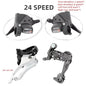 MicroNEW Mountain Bike Rear Derailleur 3x7 3x8 3x9 3x10 3x11 Speed with Internal Shift Cable MTB Bicycle Front Shifter