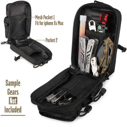 EDC Utility Bag Molle Waist Pouch Tactical Small Organizer Outdoor Gear