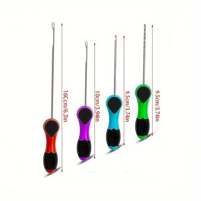 Carp Boilie Drill Stringer Needle Stainless Steel Bait Rigging Tool Hair Rig