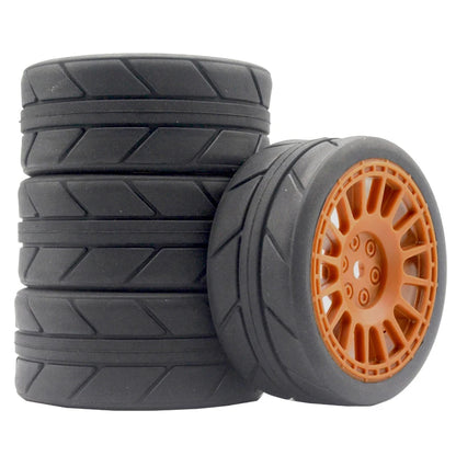 12mm Hex RC Wheels for 1/10 Rally Racing Car HSP HPI Tamiya Traxxas