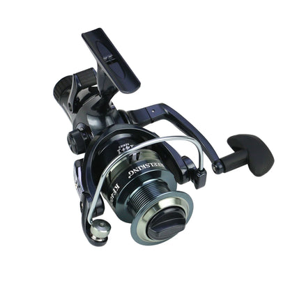 Spinning Fishing Reel 25KG Drag Front Rear Metal Spool Carp Coarse Handle