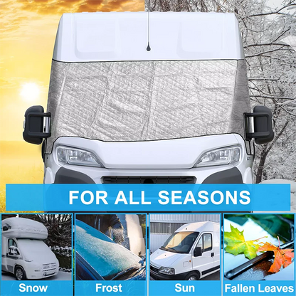 Windscreen Screen Cover for Motorhome Fiat Ducato Peugeot Boxer Citroen Relay