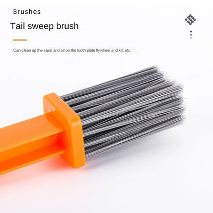 Bike Chain Cleaner Brush Portable Motorcycle Bicycle Maintenance Tool