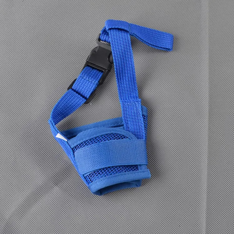 Adjustable Mesh Dog Muzzle Breathable Safety Anti-Barking Pet Cover
