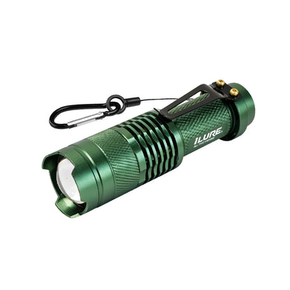 Squid Jig Hook UV Flashlight 395nm Fishing Lure Detection Light