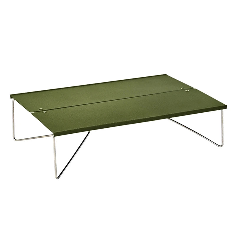 Mini Camping Table Ultralight Aluminum Folding Portable Outdoor Picnic