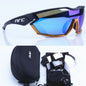 NRC X2 Pride 3 Lens Cycling Glasses MTB Road Bike Sports Sunglasses Men Women