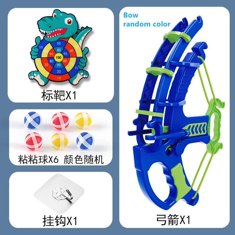 Kids Montessori Sticky Ball Dartboard Slingshot Target Educational Game
