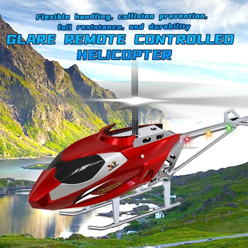 3.5CH RC Helicopter with Light Fall Resistant  XK913 Remote Control Helicopter Plane Aircraft Flying Kids Toys for Boys Gifts-EXPROTAS