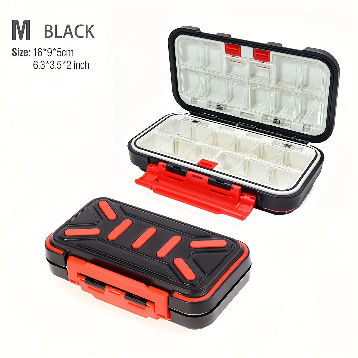 Waterproof Fishing Tackle Box Large Capacity Hook Bait Lure Storage Organizer