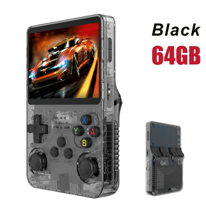 Open Source R36S Retro Handheld Video Game Console Linux System 3.5 Inch IPS Screen Portable Pocket Video Player 64GB 128G Games-EXPROTAS