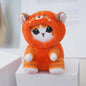 12cm Anime Mofusand Plush Keychain Pendant Bag Pendant Cartoon Cute Little Raccoon Squirrel Panda Plush Doll Sofa Ornaments Gift