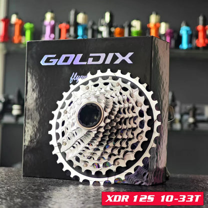 GOLDIX XDR 12 Speed Road Cassette Ultralight K7 for SRAM Electronic - EXPROTAS