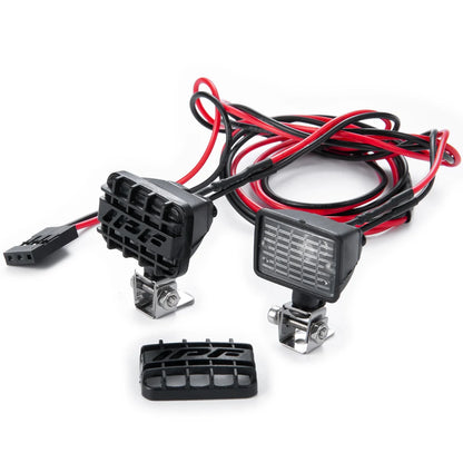 LED Roof Light Spotlight for 1/10 RC Crawler Axial SCX10 TRX4 D90 D110