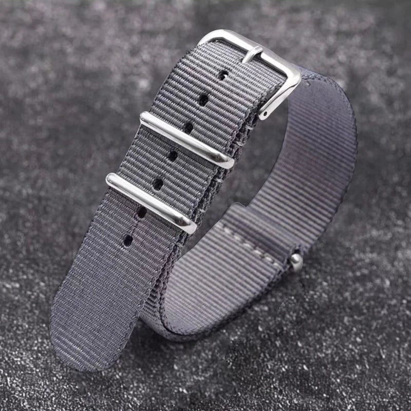 Nato Watch Strap Nylon Band 18mm 20mm 22mm Military Diver Wristwatch