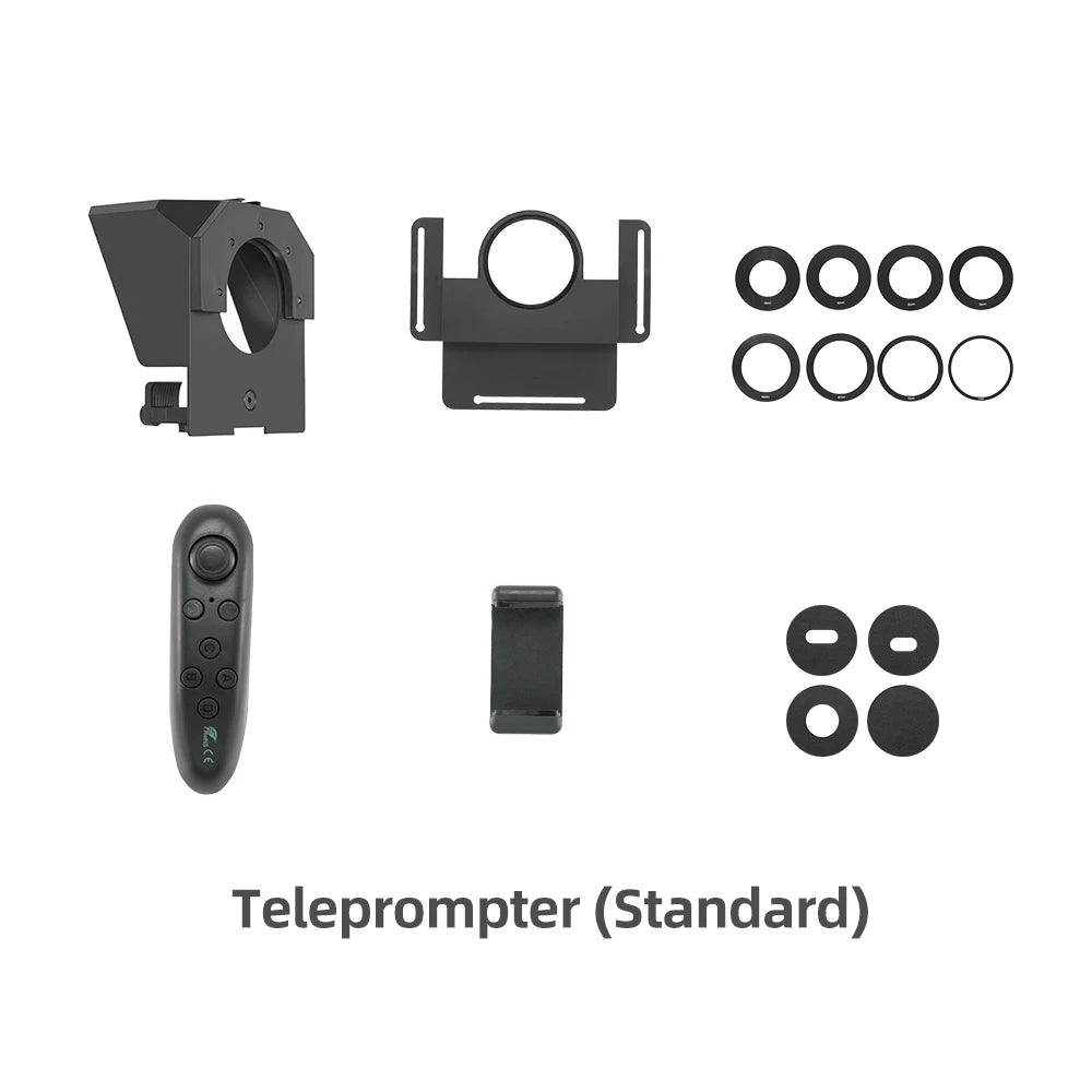 Ambitful Teleprompter Kit | DSLR Phone Script Prompter with Remote Control