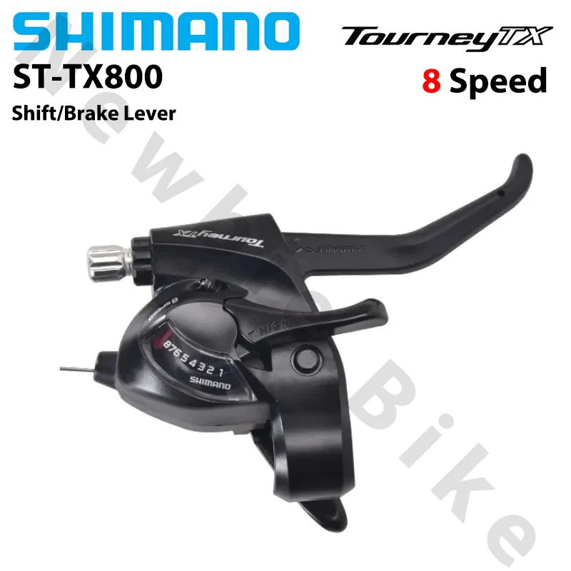 Shimano 3x8 Speed Shifter Lever Set Compatible with Shimano Tourney ST-TX800