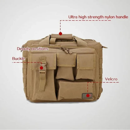 Outdoor Nylon Messenger Shoulder Bag for Laptop Climbing Travel