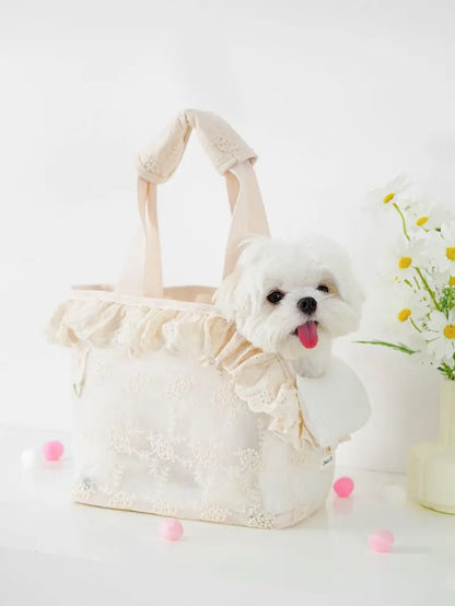 Pet Carrier Bag for Small Dogs Handheld Shoulder Purse Dog Accessories