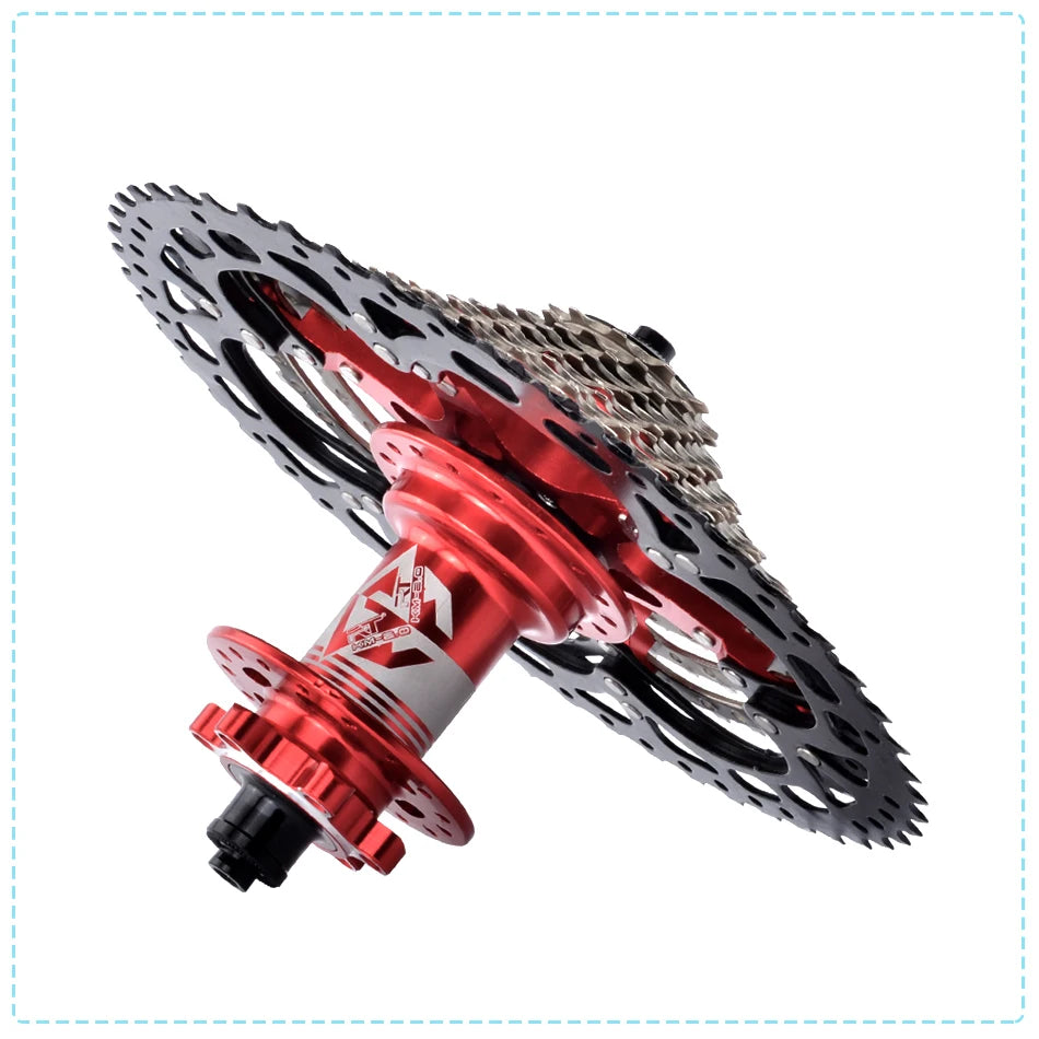 GOLDIX MTB Cassette 8/9/10/11/12 Speed 36T-52T HG for Shimano SRAM Freehub