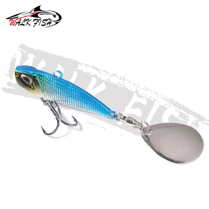 WALK FISH Metal VIB Spinner Lure 7g–21g Tail Vibration Trolling Bait