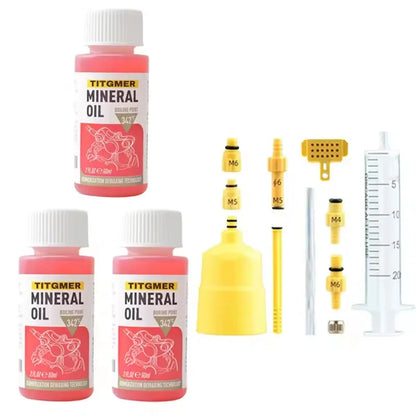 Hydraulic Disc Brake Oil 60ml for Shimano Tektro Mineral Fluid