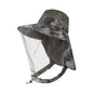 Foldable Mosquito Hat Drawstring Windproof Strap Insect Protection Net