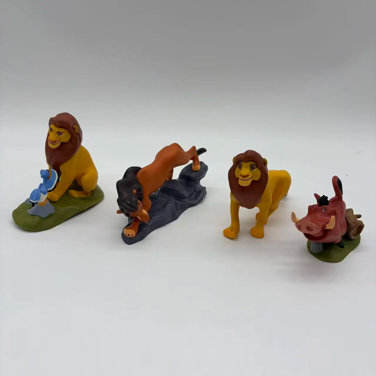 9pcs Lion King Animal PVC Figure Set Collectible Models