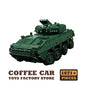 WW2 T-14 Main Battle Tank Building Blocks Armored Vehicle MOC Model Toy Gift