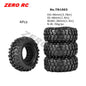 1.9" Crawler Tire for 1/10 RC Car Axial Traxxas D90 SCX10 Wheels