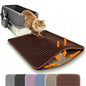 Cat Litter Mat Non-Slip Double Layer Big Box Filter Mat for Pets