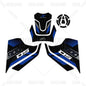 Fuel Tank Pad 3M Motorcycle Anti Slip Sticker for Voge Valico 900 DSX 2024