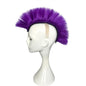 Helmet Mohawk Hair Patches Skinhead Adhesive Wig for Motorcycle Costume