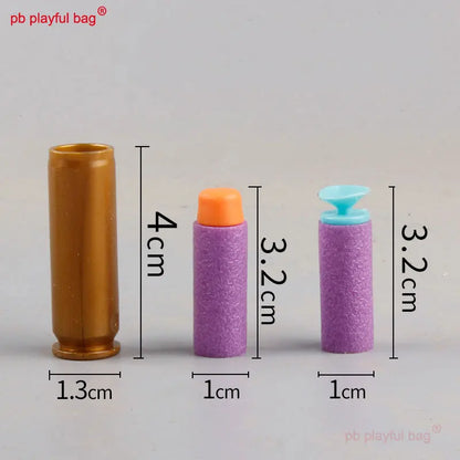 Foam EVA Soft Bullets for M416 Toy Gun Shell Ejecting Blaster QG421