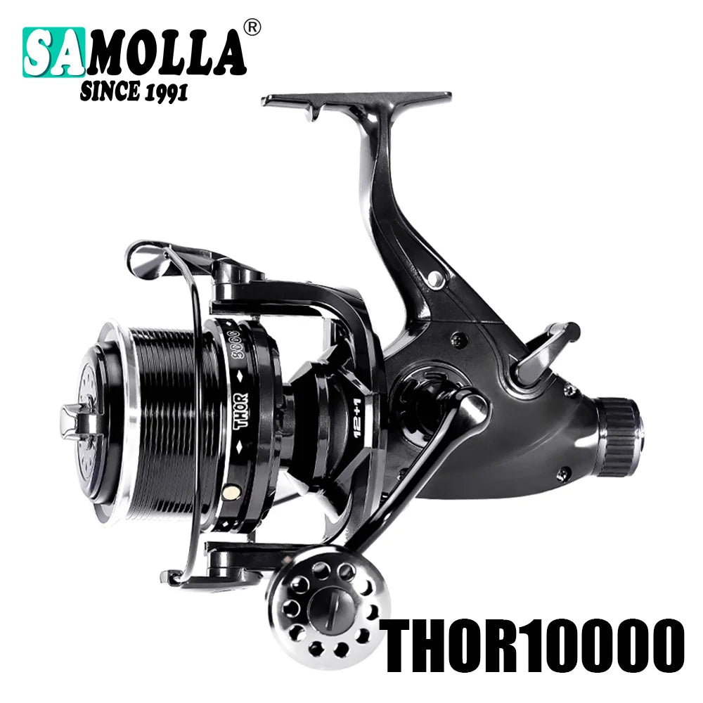 Carp Fishing Spinning Reel 27kg Drag 12+1BB Saltwater Freshwater