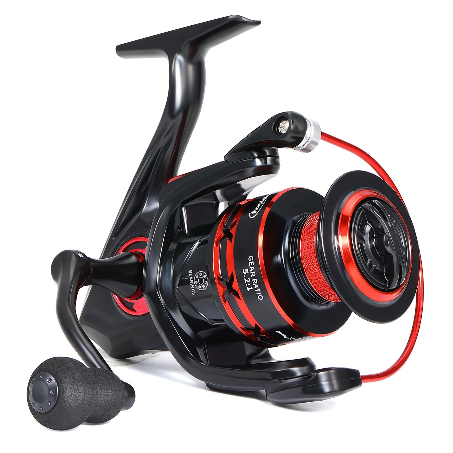Spinning Fishing Reel 1000-7000 20kg Max Drag Metal Gear 5.2:1 Ratio