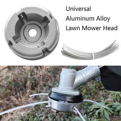Nylon Steel Lawn Mower Head Replacement Trimmer Line 4pcs Metal Parts