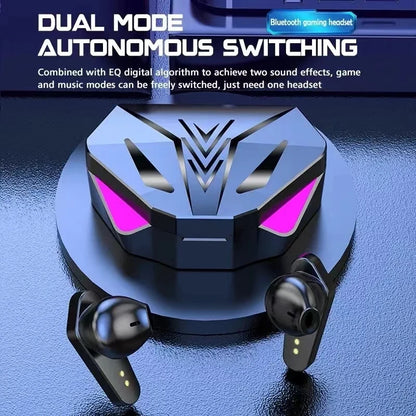Wireless Bluetooth Headset TWS Gaming Earbuds LED Display Mic Noise Cancelling
