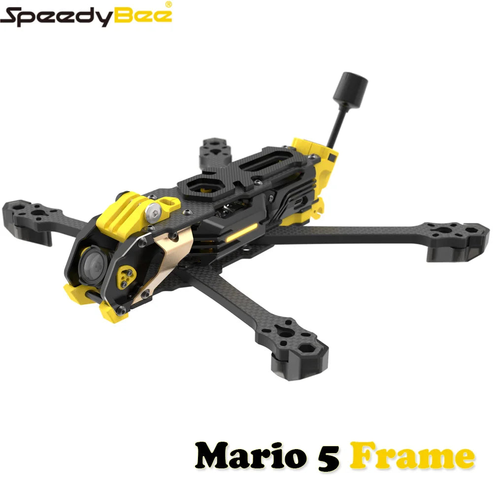 SpeedyBee Mario 5 Frame 5 Inch DC/XH Carbon Fiber FPV Freestyle RC Racing Drone