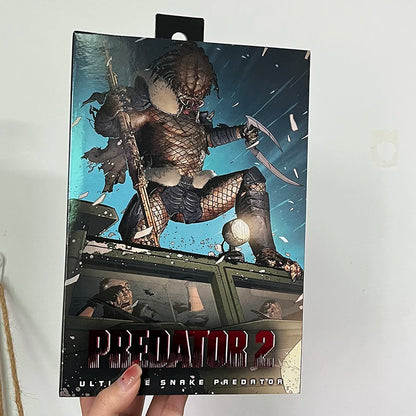 NECA Shaman Predator Ultimate Armored Lost Warrior Jungle Hunter Thermal Vision Fugitive Predator Action Figure Model Toys Gifts-EXPROTAS