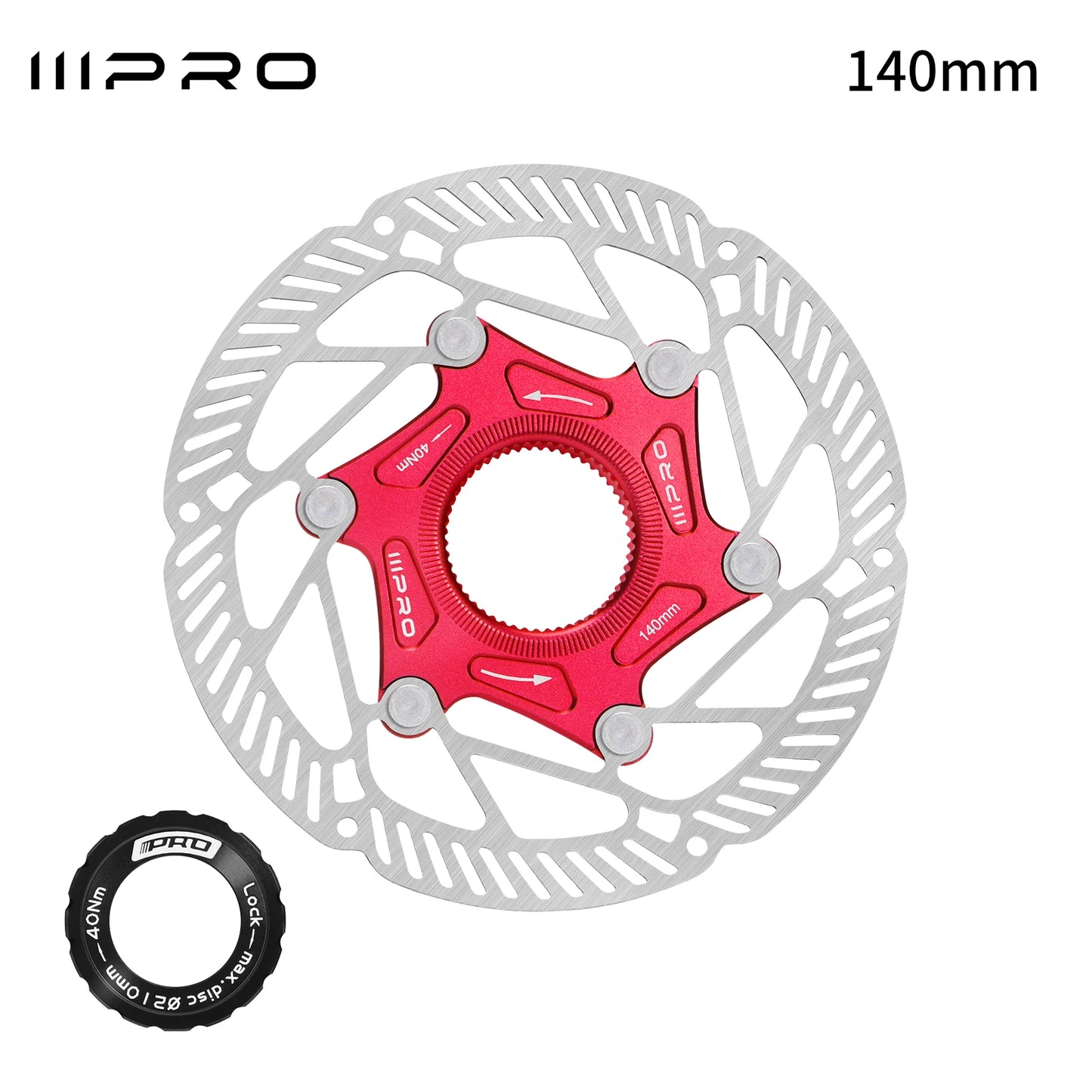 SNAIL Floating Disc Rotor 160/180/203mm 6-Bolt MTB Bicycle Brake Rotor