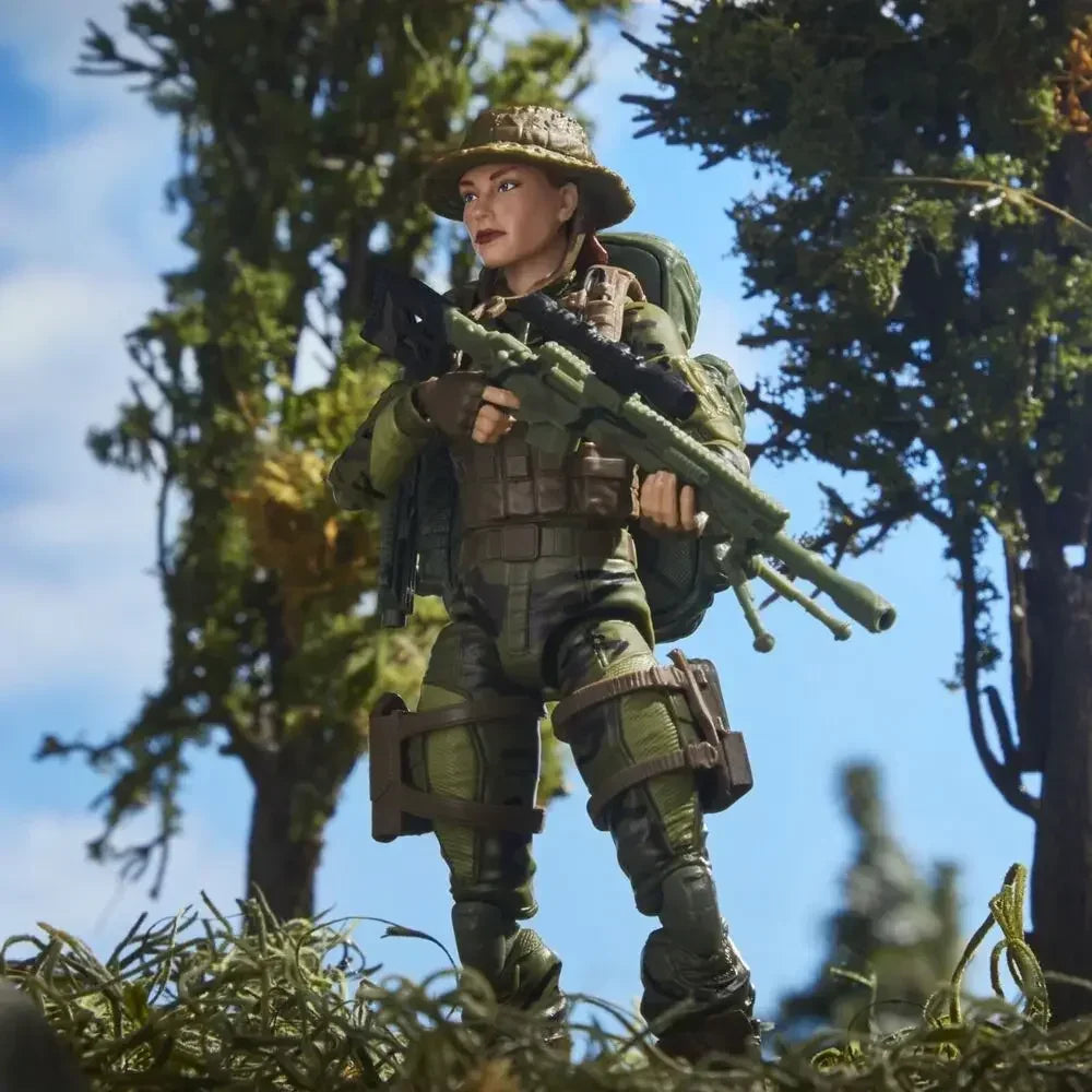 Original Hasbro G.I. Joe Classified Series Anniversary Action Marine-Sniper Action Figure Model Toy Gift Collection